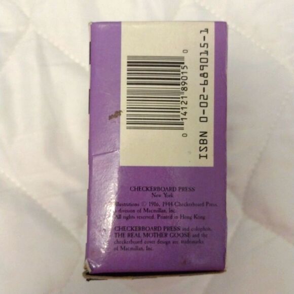 Vintage 1987 The Real Mother Goose Rhymes for Boys & Girls Mini‎ HC 6 Book Set - Picture 4 of 14